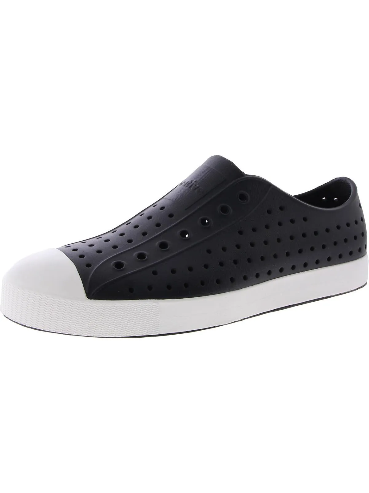 Jefferson Mens Perforated Slip On Fashion Sneakers