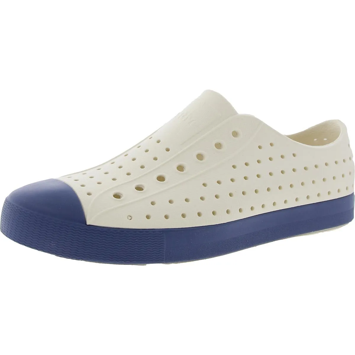 Jefferson Mens Perforated Slip On Fashion Sneakers