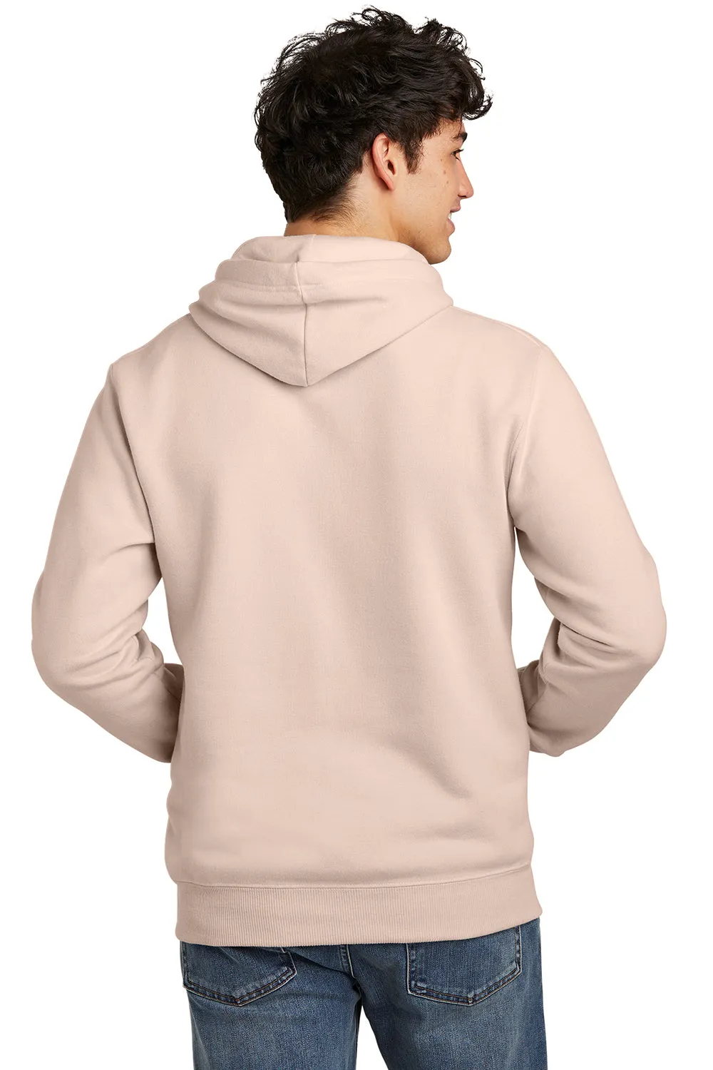Jerzees Mens Eco Premium Moisture Wicking Hooded Sweatshirt Hoodie w/ Pouch Pocket - Blush Pink