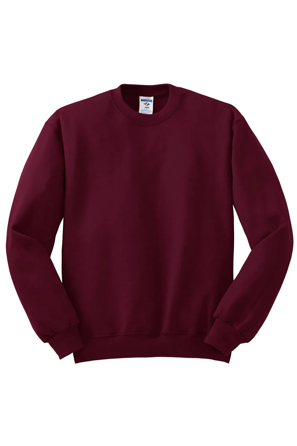 Jerzees Mens NuBlend Fleece Crewneck Sweatshirt - Maroon