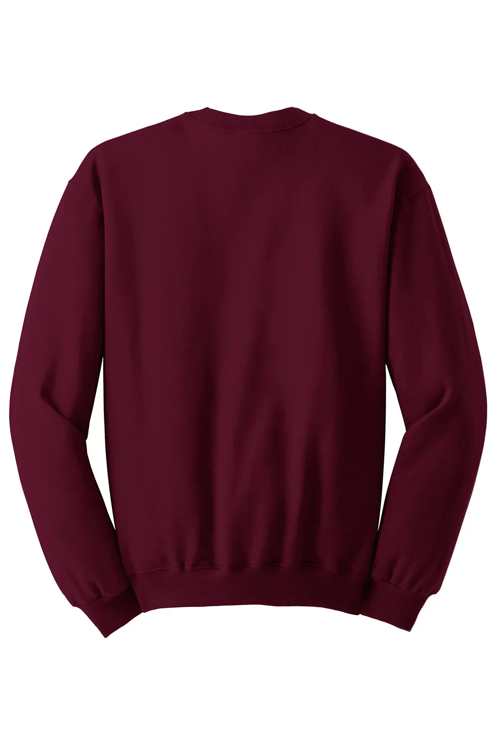 Jerzees Mens NuBlend Fleece Crewneck Sweatshirt - Maroon