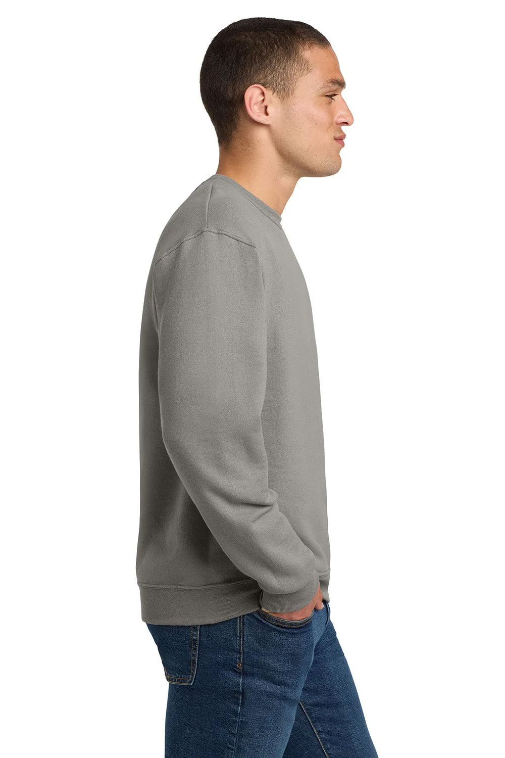 Jerzees Mens NuBlend Fleece Crewneck Sweatshirt - Rock Grey