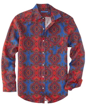 J.McLaughlin Barros Beach Gramercy Linen Woven Shirt