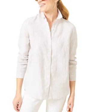 J.McLaughlin Britt Linen Blouse