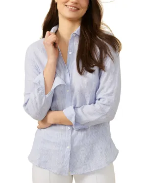 J.McLaughlin Britt Linen Blouse
