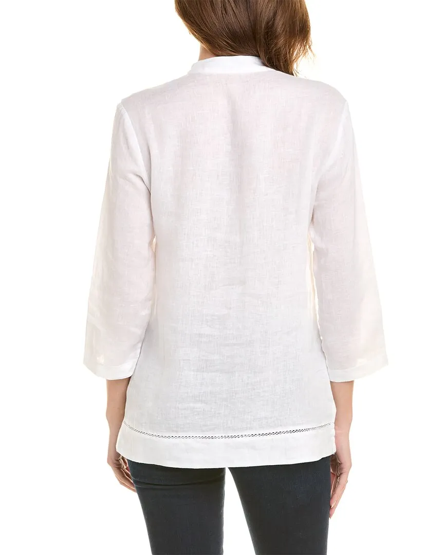 J.McLaughlin Faith Linen Blouse