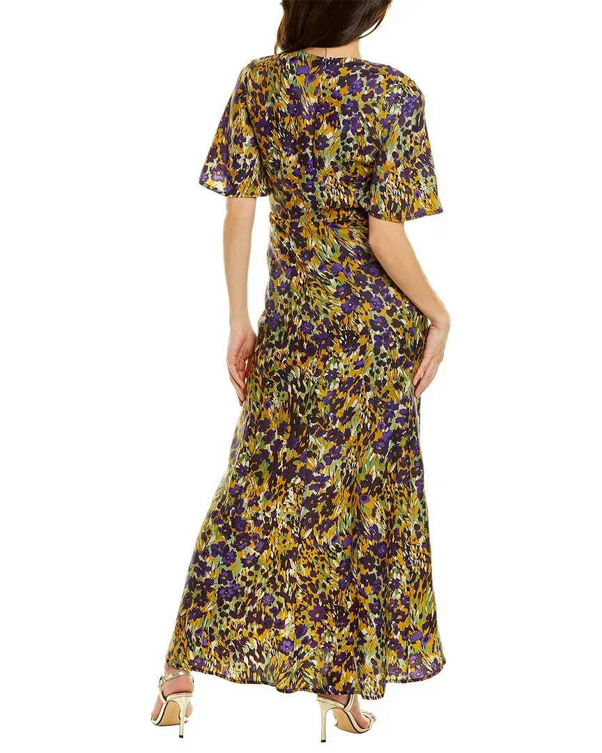 J.McLaughlin Giovanna Silk-Blend Maxi Dress
