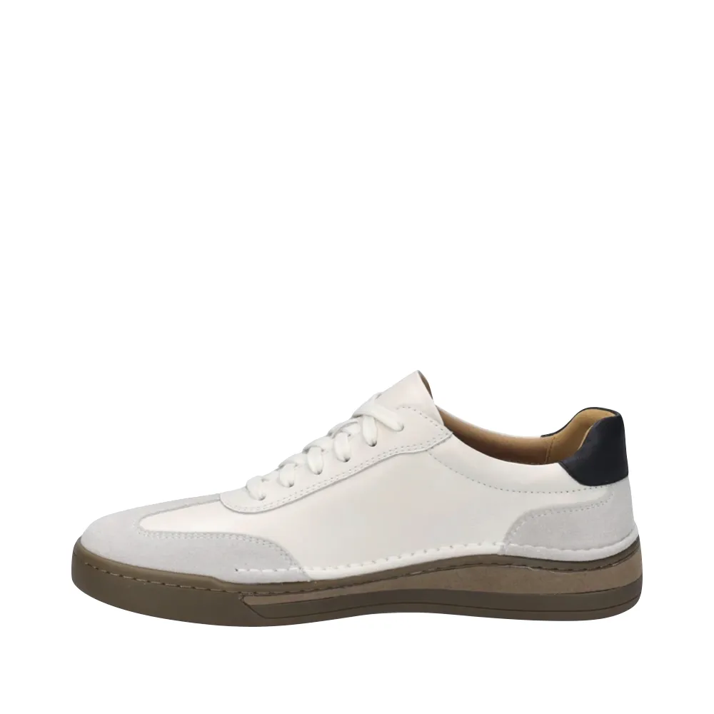 Josef Seibel Men's Cleve 07 Sneaker in White