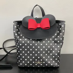 Kate Spade Bags Backpack Designer By Kate Spade In Polkadot Pattern, Size:Medium