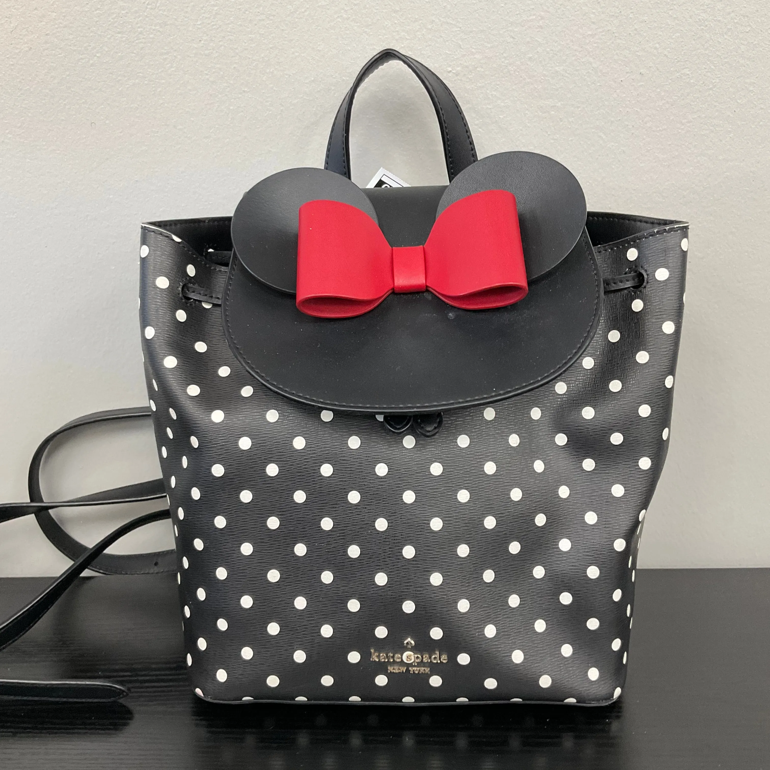Kate Spade Bags Backpack Designer By Kate Spade In Polkadot Pattern, Size:Medium