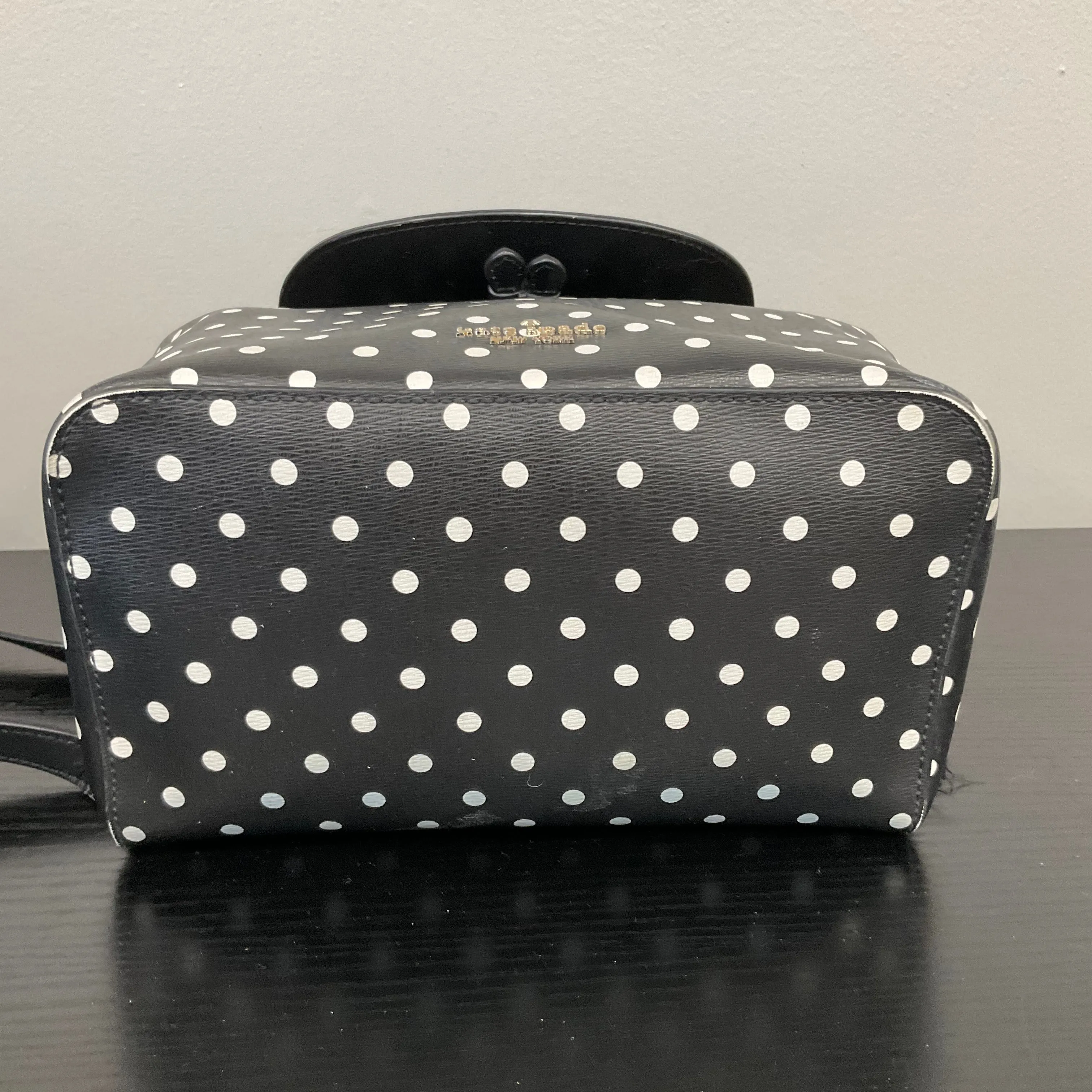Kate Spade Bags Backpack Designer By Kate Spade In Polkadot Pattern, Size:Medium