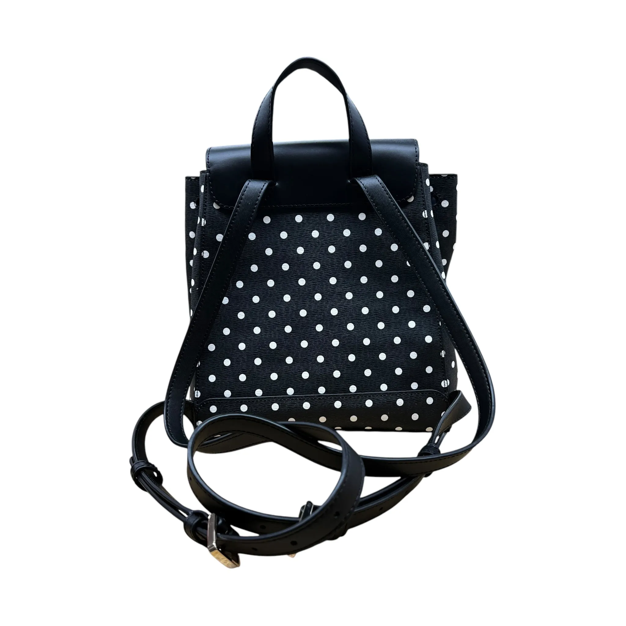 Kate Spade Bags Backpack Designer By Kate Spade In Polkadot Pattern, Size:Small