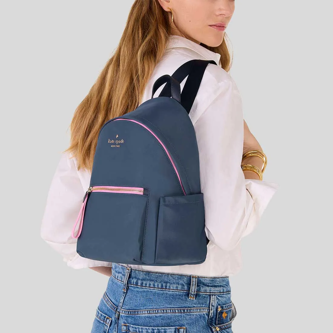 Kate Spade Bags KATE SPADE Chelsea Medium Backpack Bluestone Multi KE955