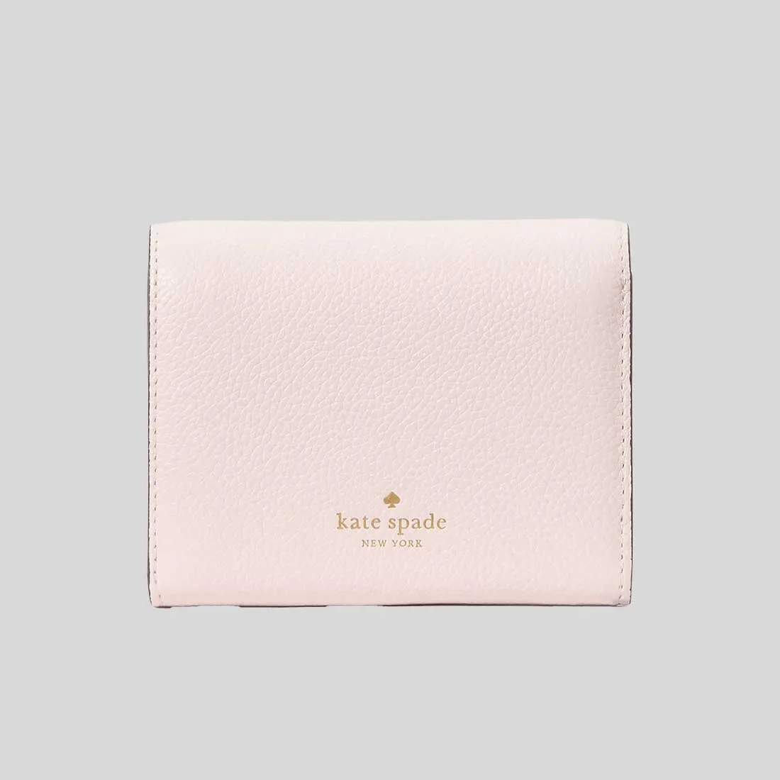 Kate Spade Bags KATE SPADE Kayla Embellished Hardware Small L-Zip Wallet Powdered Sugar KK113