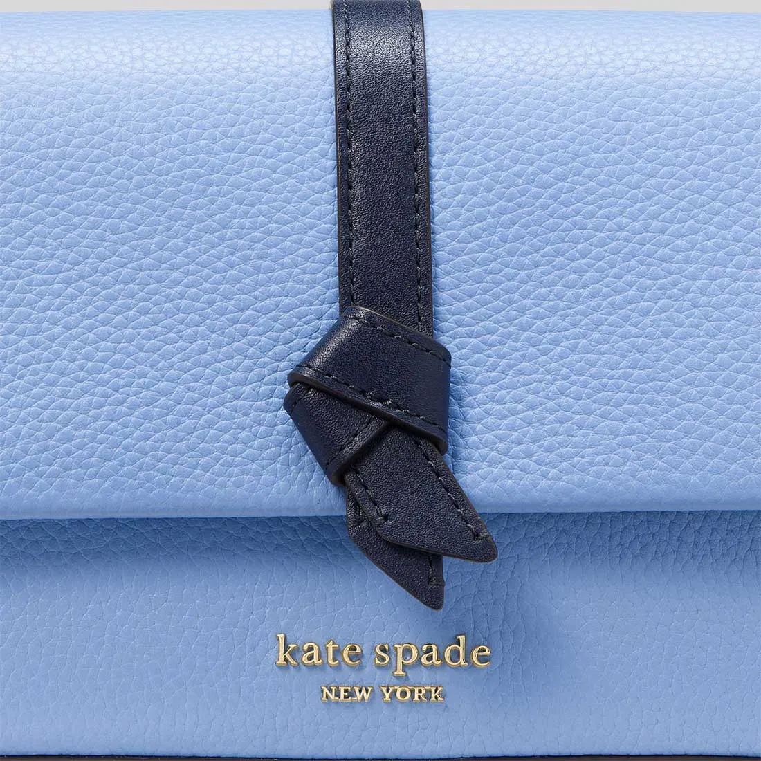 Kate Spade Bags KATE SPADE Knott Colorblocked Flap Chain Crossbody Bag Genie Blue KH171
