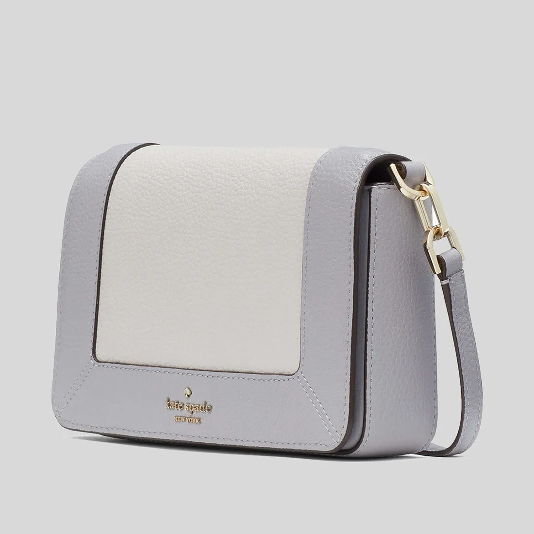 Kate Spade Bags KATE SPADE Lena Colorblock Mini Flap Crossbody Mountain Grey Multi KH792