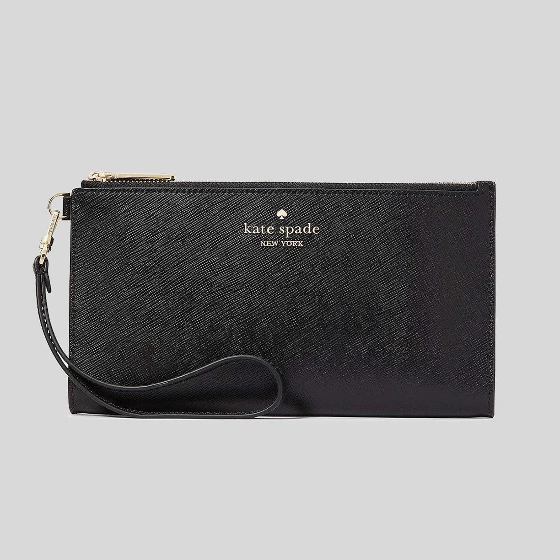 Kate Spade Bags KATE SPADE Madison Double Zip Wristlet Black Black KC588