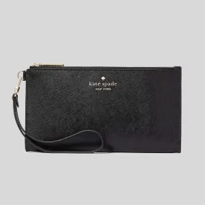 Kate Spade Bags KATE SPADE Madison Double Zip Wristlet Black Black KC588