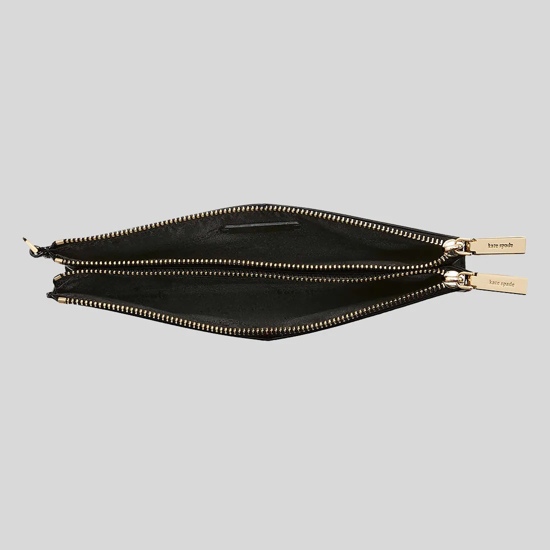 Kate Spade Bags KATE SPADE Madison Double Zip Wristlet Black Black KC588