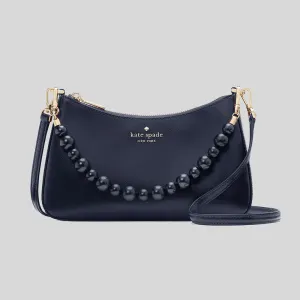 Kate Spade Bags KATE SPADE Madison Faux Pearl Medium Convertible Crossbody Bag Parisian Navy KI932