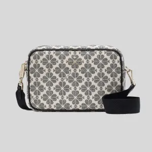 Kate Spade Bags KATE SPADE Signature Spade Flower Mini Camera Bag Black Multi KK063