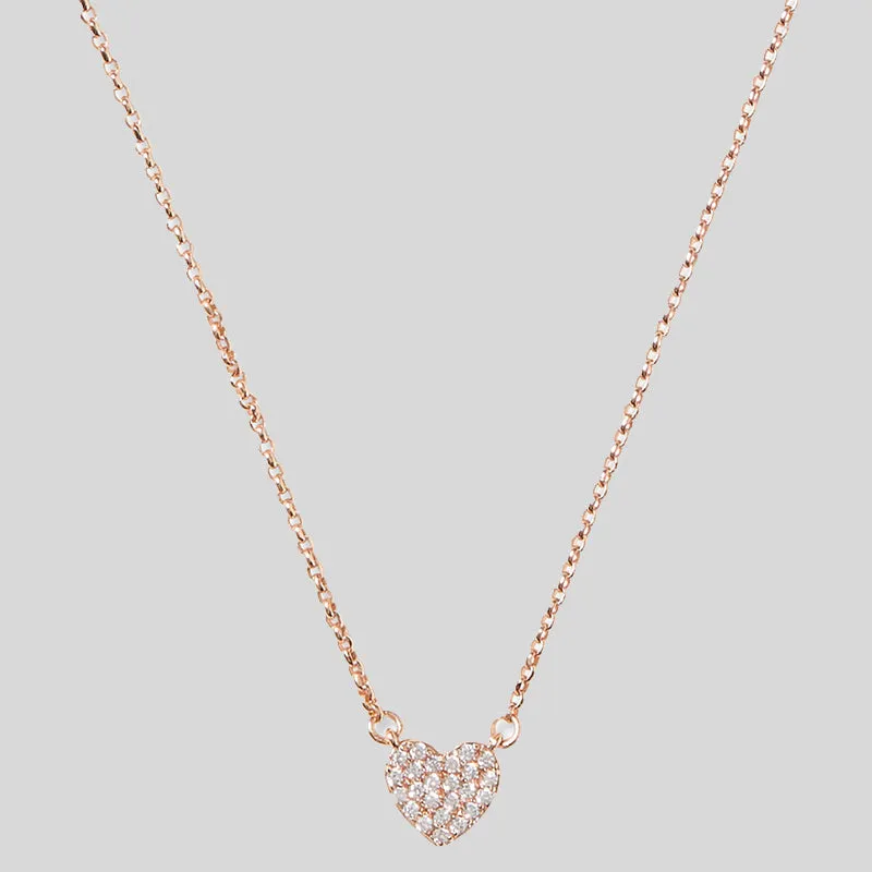Kate Spade Bags KATE SPADE Yours Truly Pave Studs And Mini Pendant Rose Gold o0r00112