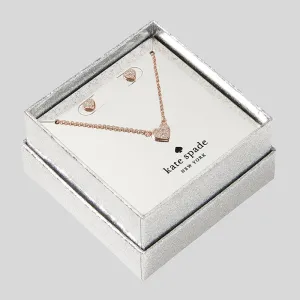 Kate Spade Bags KATE SPADE Yours Truly Pave Studs And Mini Pendant Rose Gold o0r00112