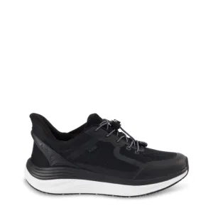 Kizik Men's London Sneaker in Black/White