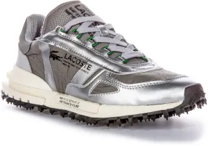 Lacoste Elite Active In Grey Silver For Men Shoes Lacoste