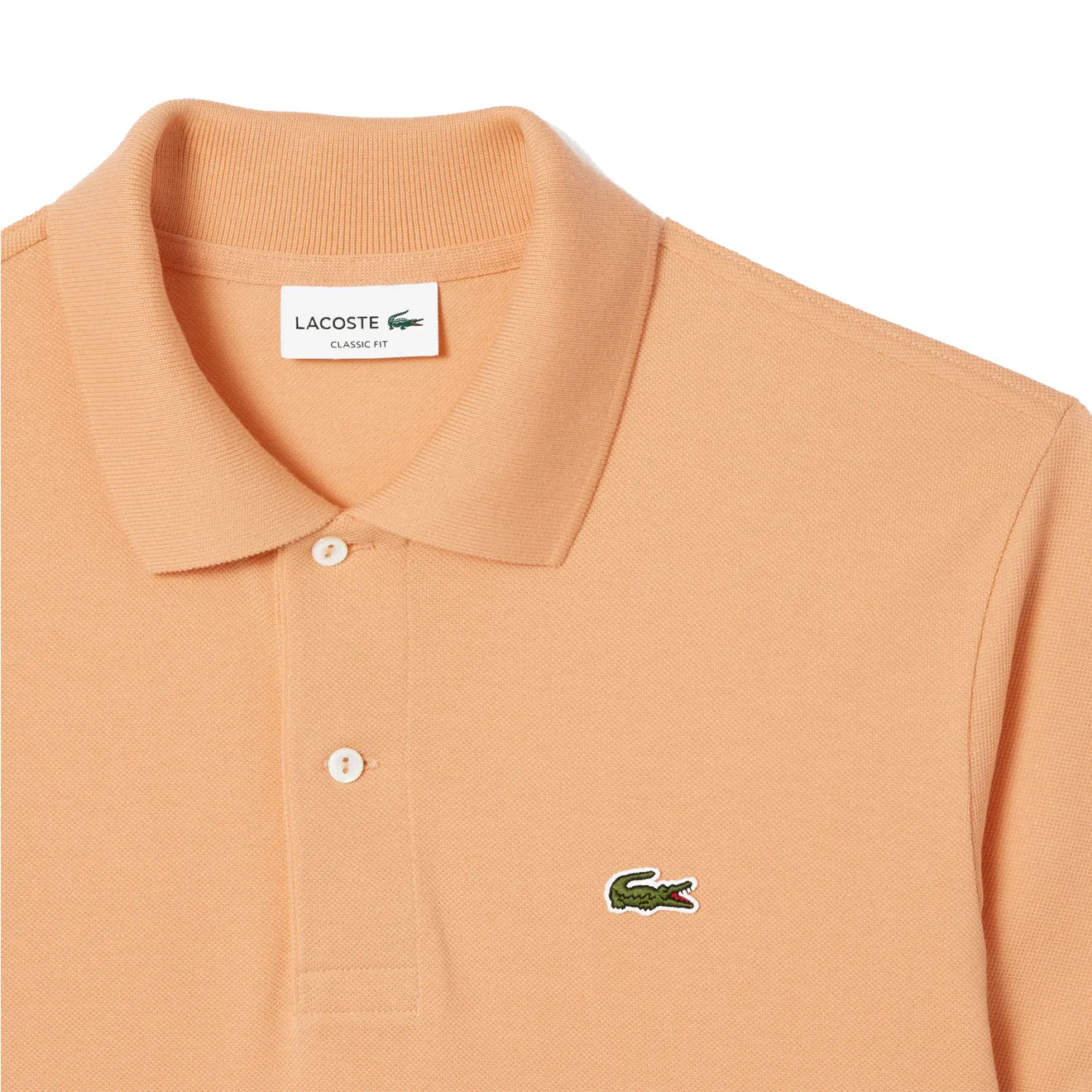 Lacoste Original L.12.12 Petit Piqu‚àö¬© Cotton Polo Shirt Light Orange