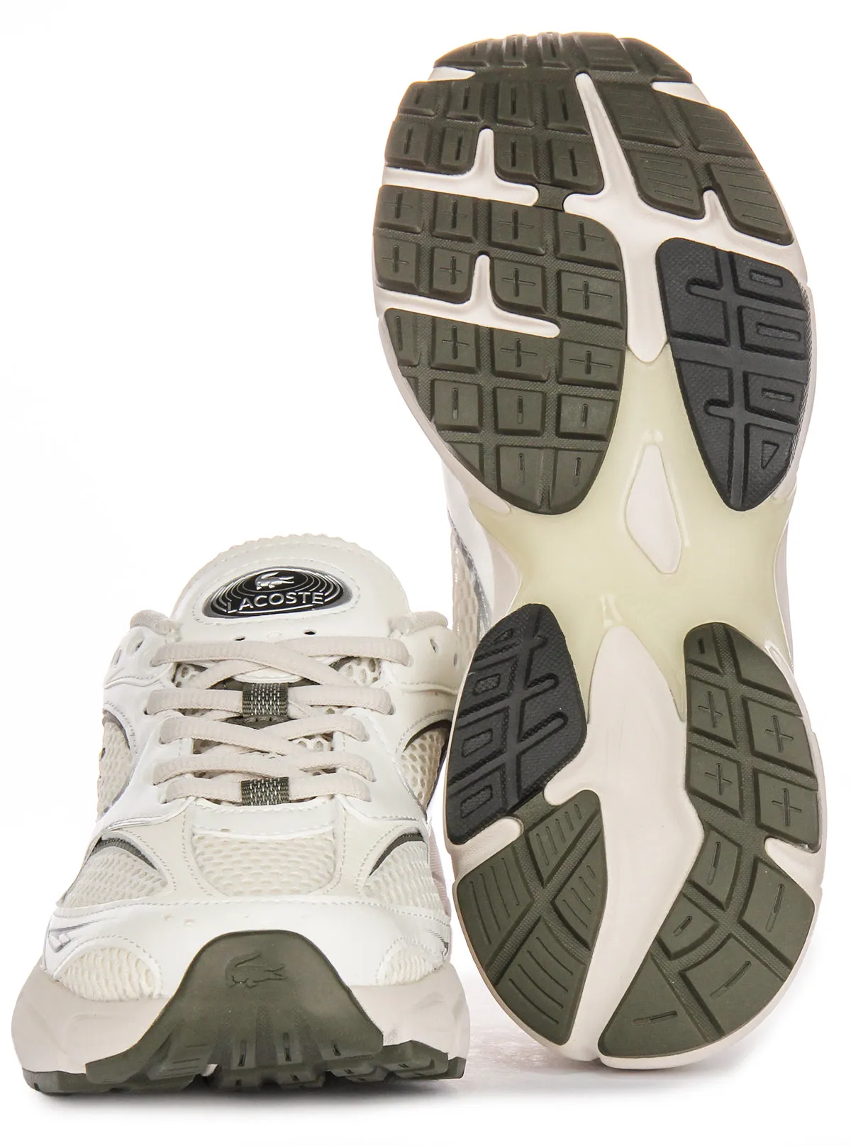Lacoste Storm 96 2K In Cream For Women Shoes Lacoste