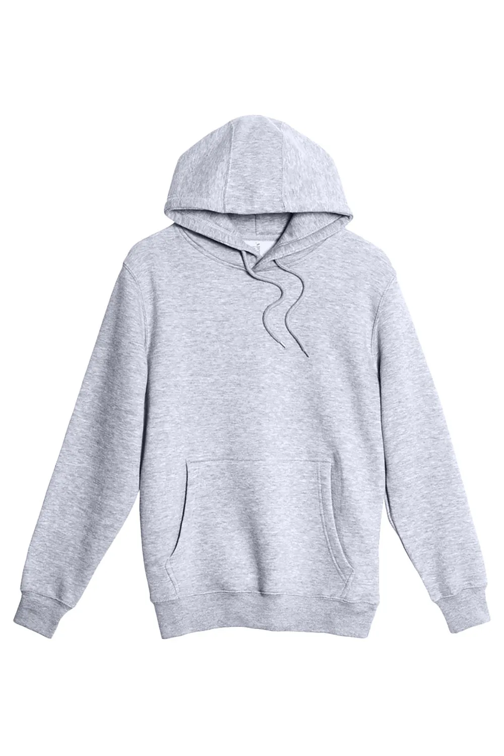 Lane Seven Mens Premium Hooded Sweatshirt Hoodie w/ Pouch Pocket - Heather Grey