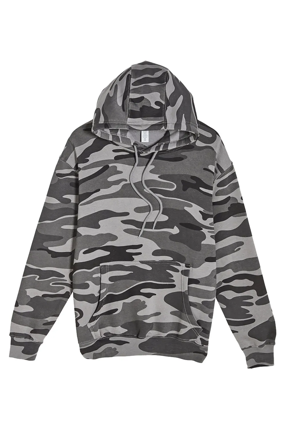 Lane Seven Mens Premium Hooded Sweatshirt Hoodie w/ Pouch Pocket - Slate Camo