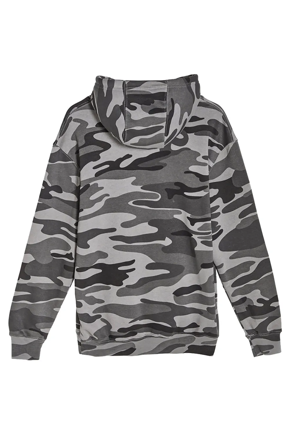 Lane Seven Mens Premium Hooded Sweatshirt Hoodie w/ Pouch Pocket - Slate Camo