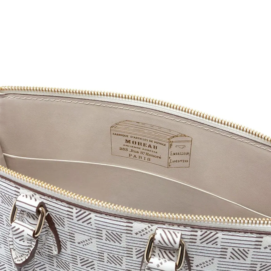 Liberte Boston Calf, Champagne Moreau Bags