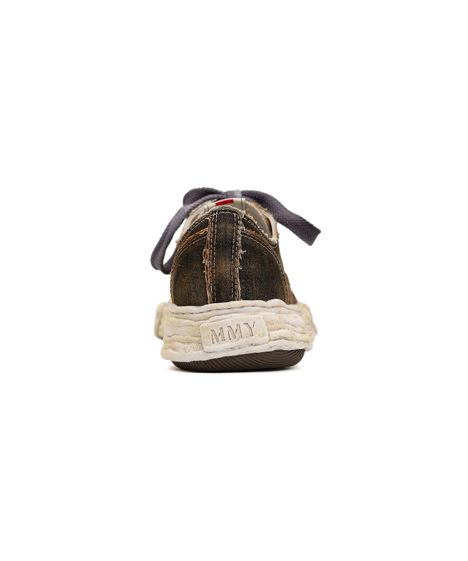 Maison Mihara Yasuhiro PETERSON 23 / original sole washed denim Low-Top sneaker - Black