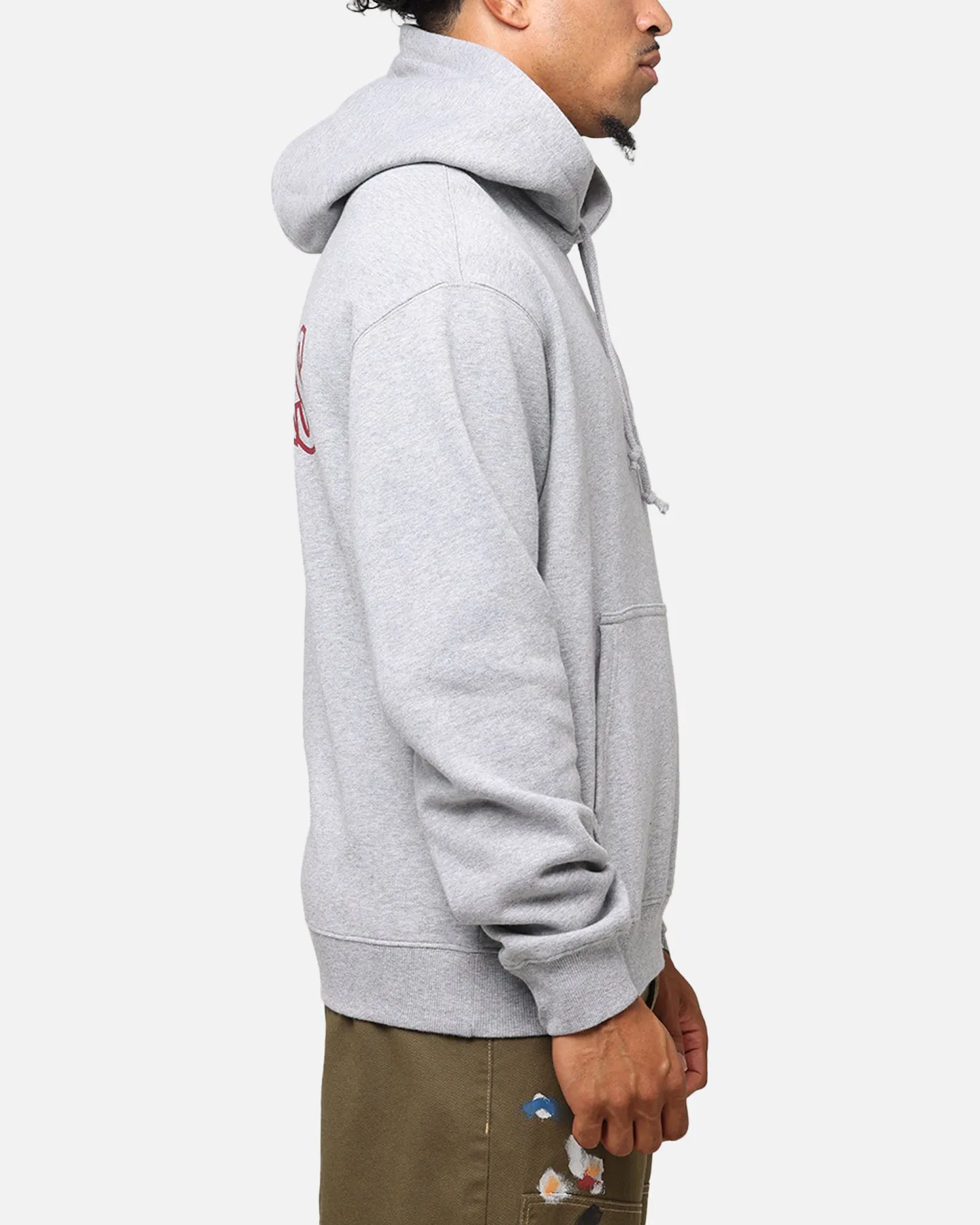 Majestic Athletic Los Angeles Dodgers Arch Mercer Hoodie Grey Marle