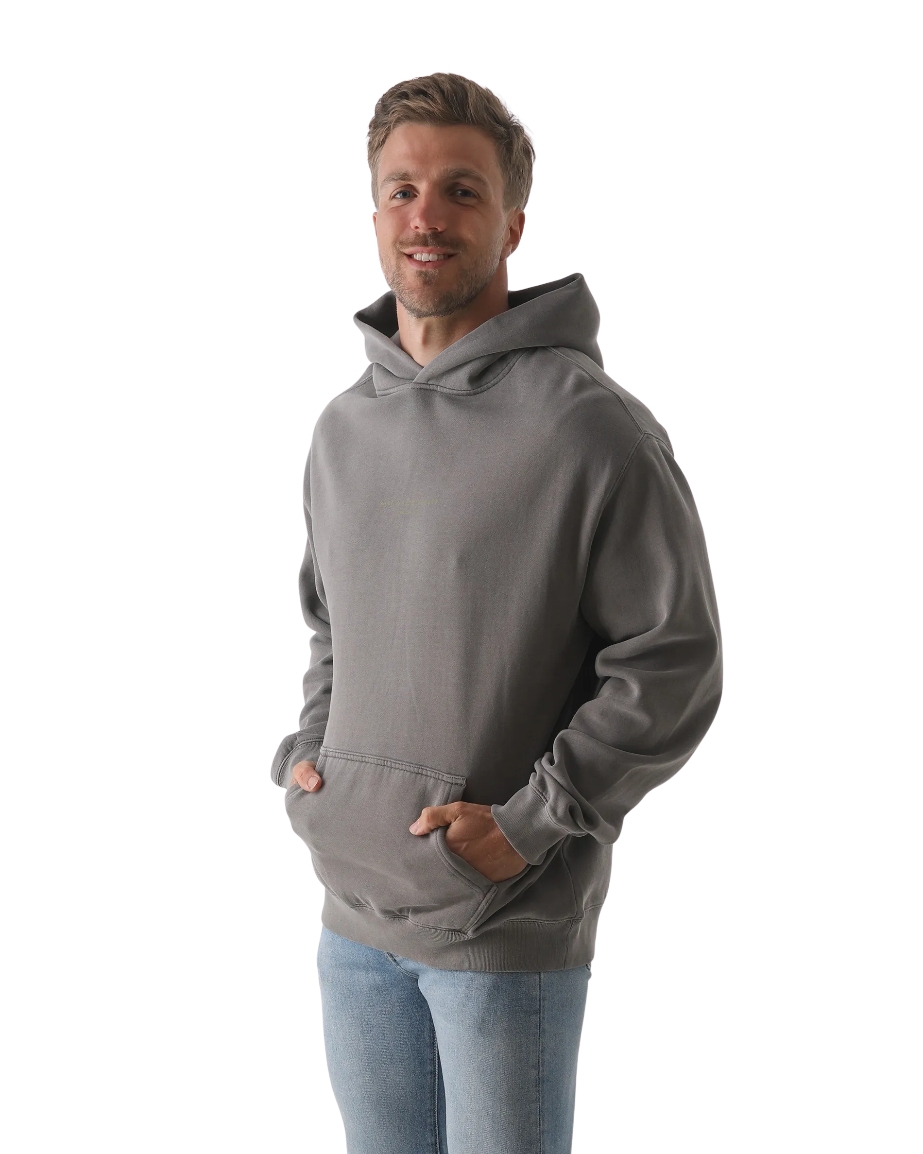 Map 3.0 Hoodie in Faded Grey