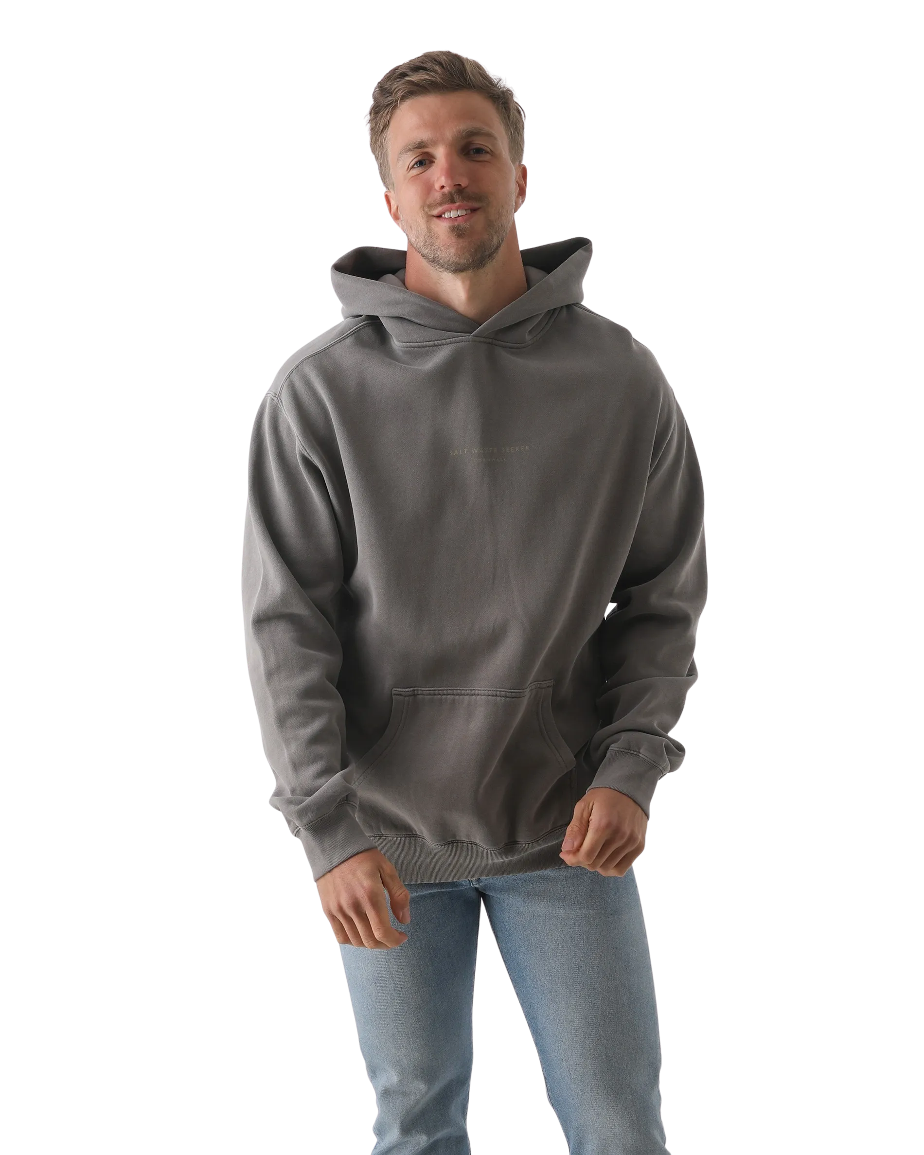 Map 3.0 Hoodie in Faded Grey