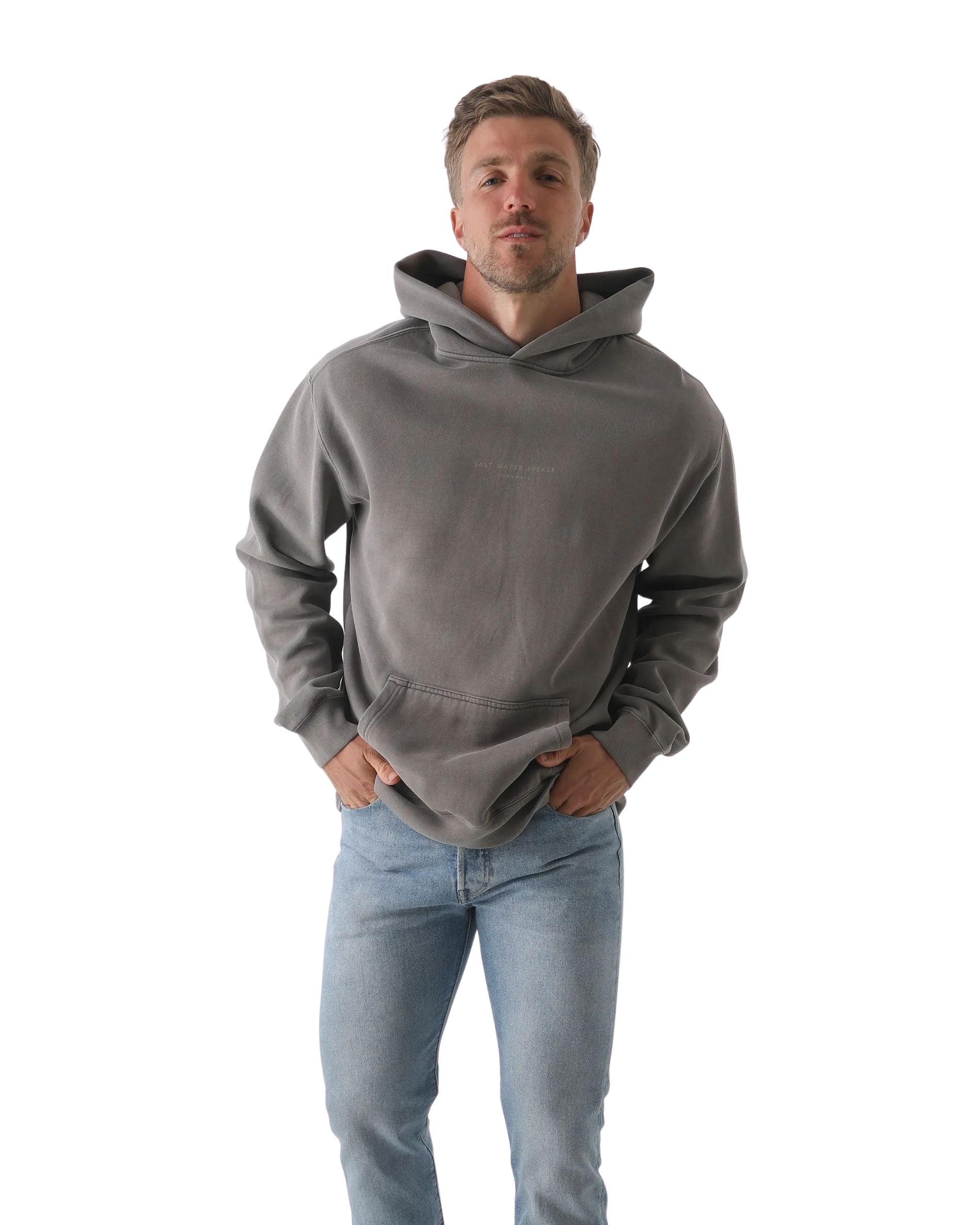 Map 3.0 Hoodie in Faded Grey