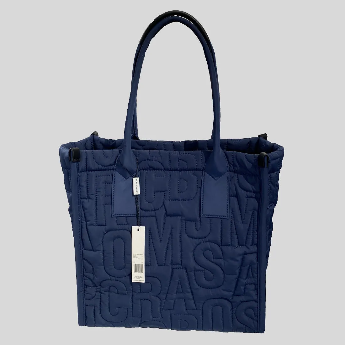 Marc Jacobs Bags MARC JACOBS Large Quilted Logo Nylon Tote Azure Blue 4S4HTT008H02