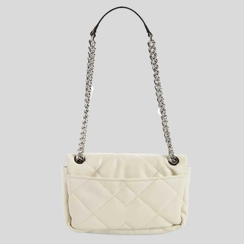 Marc Jacobs Bags MARC JACOBS Quilted Moto Shoulder Bag Cloud White H172M06PF22