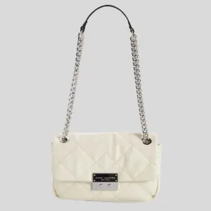 Marc Jacobs Bags MARC JACOBS Quilted Moto Shoulder Bag Cloud White H172M06PF22