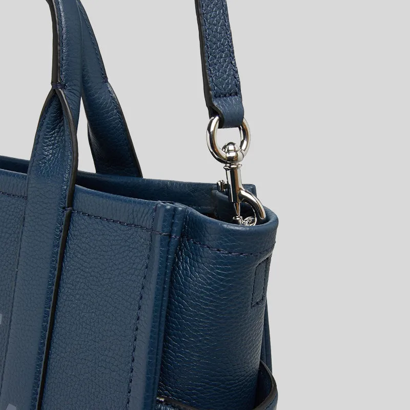 Marc Jacobs Bags MARC JACOBS The Leather Medium Tote Bag Blue Sea H004L01PF21
