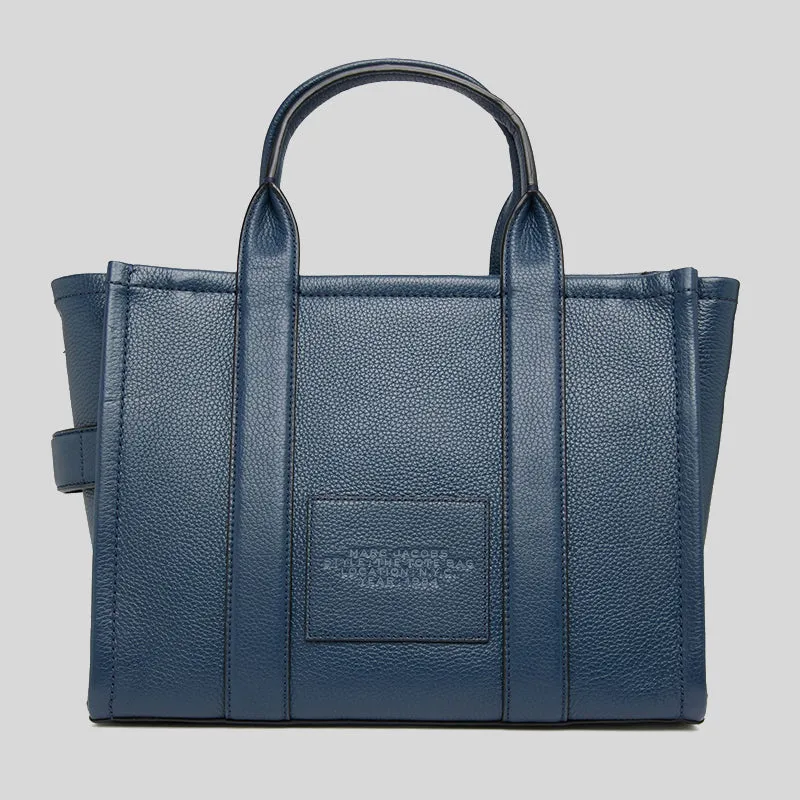 Marc Jacobs Bags MARC JACOBS The Leather Medium Tote Bag Blue Sea H004L01PF21
