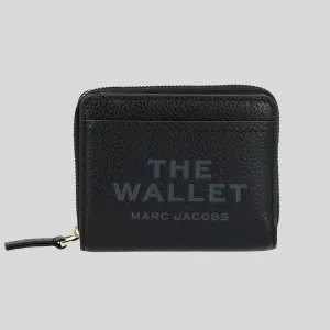 Marc Jacobs Bags MARC JACOBS The Leather Mini Compact Wallet Black 2R3SMP044S10