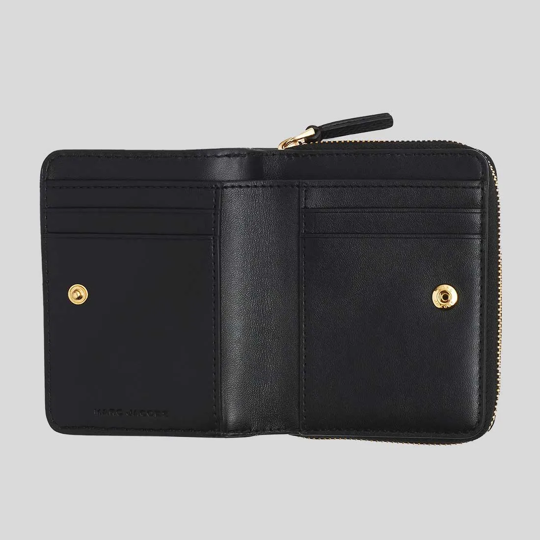 Marc Jacobs Bags MARC JACOBS The Leather Mini Compact Wallet Black 2R3SMP044S10