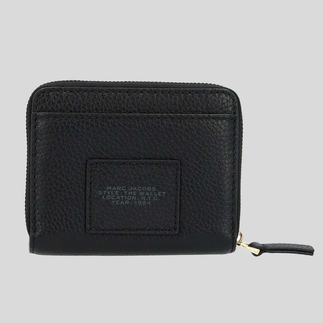 Marc Jacobs Bags MARC JACOBS The Leather Mini Compact Wallet Black 2R3SMP044S10
