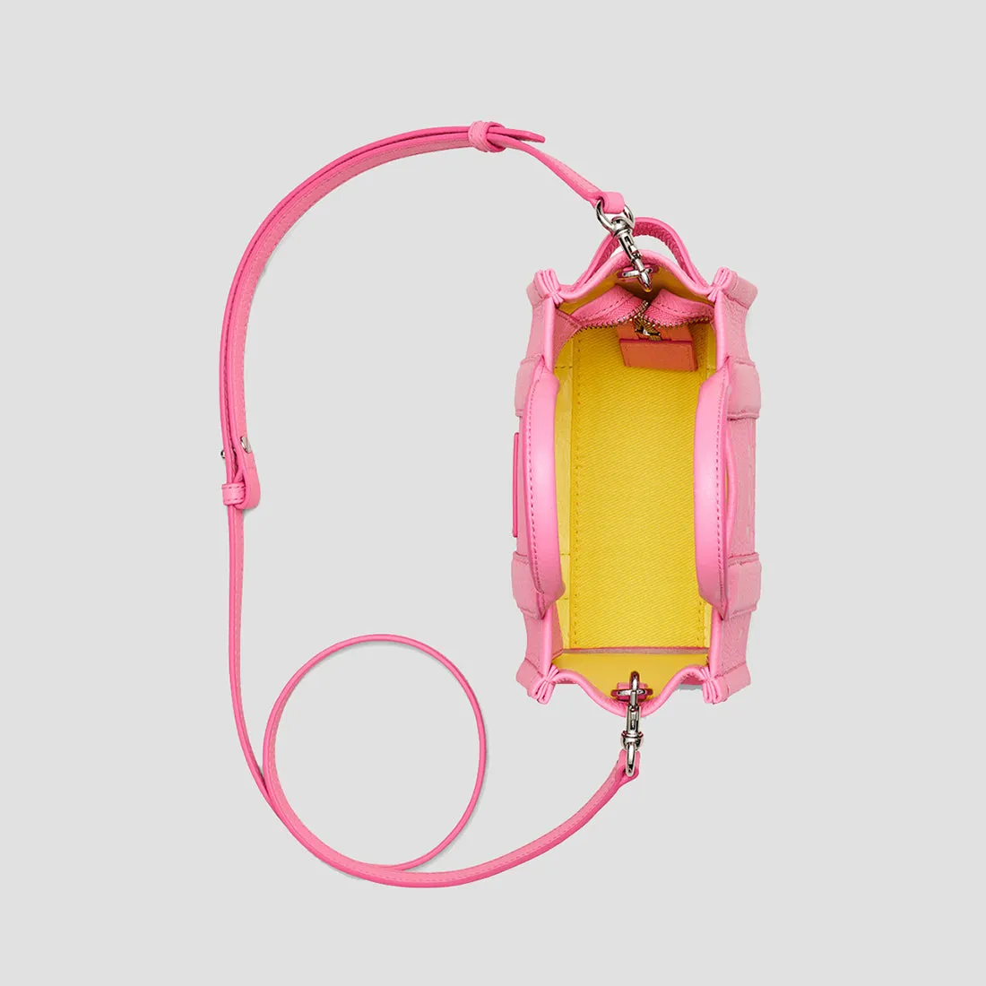Marc Jacobs Bags MARC JACOBS The Leather Mini Tote Bag Petal Pink H053L01RE22