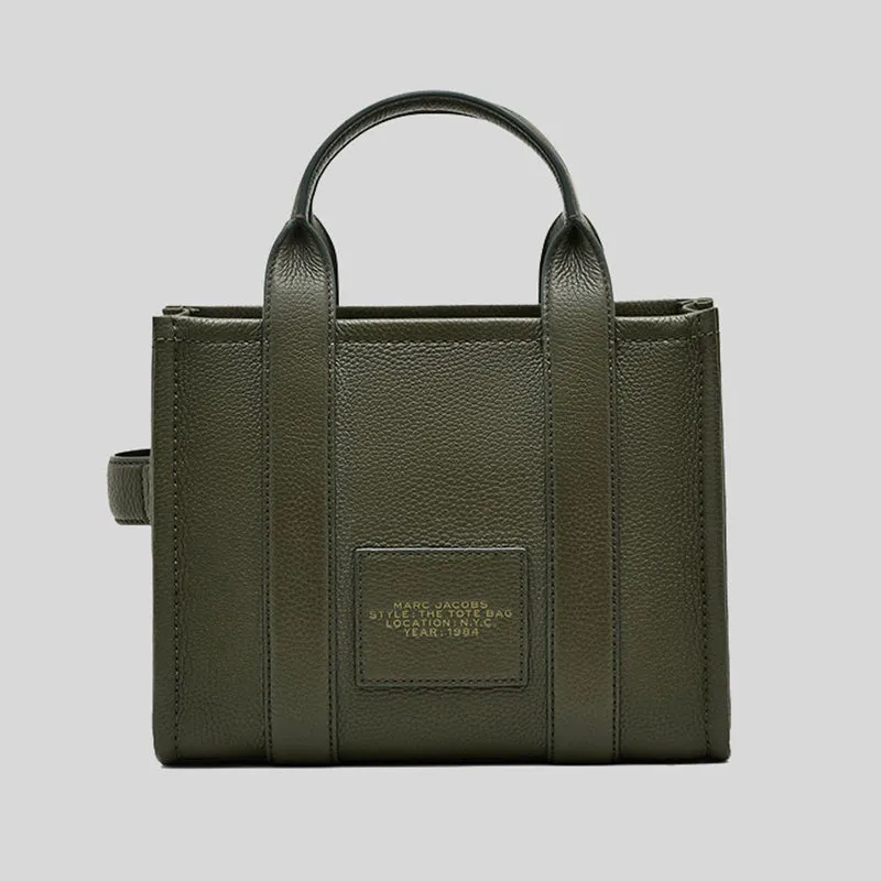 Marc Jacobs Bags MARC JACOBS The Leather Small Tote Bag Traveler Tote Forest H009L01SP21